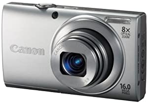 Canon デジタルカメラ PowerShot A4000IS シルバー 1600万画素 光学8倍ズーム PSA4000IS(SL)(中古品)