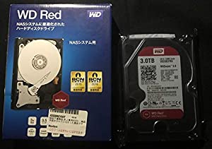 WESTERN DIGITAL ハードディスクドライブ(内蔵) バルク品 WD30EFRX WD Red 3TB(中古品)