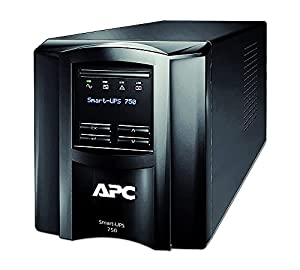 APC 無停電電源装置 UPS 750VA/500W SMT750J ラインインタラクティブ給電 正弦波(中古品)