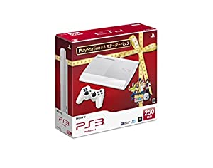 PlayStation 3 250GB スターターパック クラシック・ホワイト みんなのゴルフ6同梱 (CEJH-10023)(中古品)