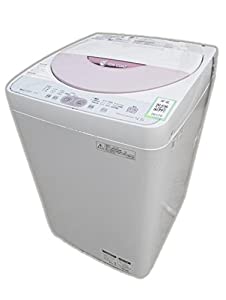 シャープ 4．5kg全自動洗濯機 エディオンオリジナル ピンク系 ES45E8P(中古品)