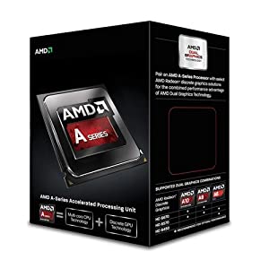 AMD A-Series A8 6600K Black Edition ソケットFM2 TDP 100W 3.9GHz×4 GPU HD8570D AD660KWOHLBOX(中古品)