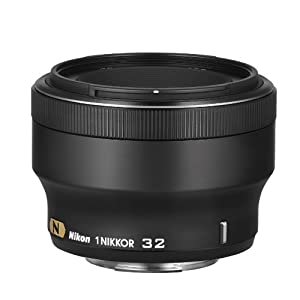 Nikon 単焦点レンズ 1 NIKKOR 32mm f/1.2 ブラック ニコンCXフォーマット専用(中古品)
