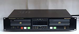 MARANTZ マランツ｜業務用CDレコーダー CDR500 ダブルCDデッキ搭載 これ1台でCD原音ダビング(中古品)