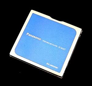 Panasonic パナソニック SJ-MJ57-A ブルー ポータブルMDプレーヤー MDLP対応 （MD再生専用機/MDウォークマン）(中古品)
