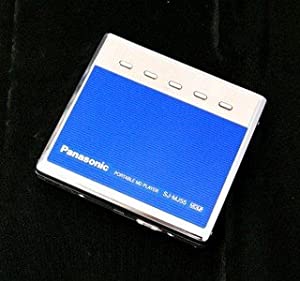 Panasonic パナソニック SJ-MJ55-A ブルー ポータブルMDプレーヤー MDLP対応 （MD再生専用機/MDウォークマン）(中古品)