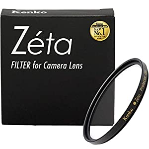 【Amazon.co.jp限定】Kenko レンズフィルター Zeta プロテクター 49mm レンズ保護用 レンズクロス・ケース付 390887(中古品)
