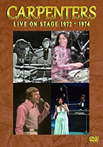 CARPENTERS LIVE ON STAGE 1972・1974 [DVD](中古品)