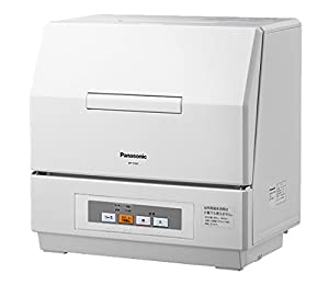 Panasonic 食器洗い乾燥機 プチ食洗 ホワイト NP-TCM2-W(中古品)
