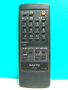 サンヨー テレビリモコン RC-282(中古品)