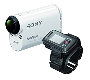 SONY ビデオカメラ アクションカム AS100VR ライブビューリモコンキット ウォータープルーフケース付 HDR-AS100VR(中古品)