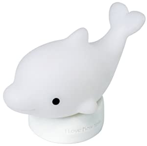 Dreams バスライト 【I Love New Yoku】 Dolphin Bath Light ホワイト ILN64086(中古品)