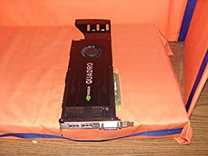 Nvidia Quadro K4000 3GB GDDR5 PCIe 2.0 x16 デュアルディスプレイポート DVI-I グラフィックスカード HP 700104-001(中古品)