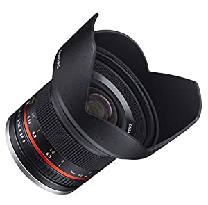 Samyang SY12M-FX-BK 12mm F2.0 超広角レンズ 富士フイルム Xマウントカメラ用 ブラック(中古品)