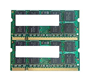 DDR2-667 PC2-5300 200Pin S.O.DIMM ノートPC用増設メモリ 2GB 2枚組 TSUTAEオリジナルモデル(中古品)