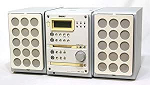 SONY ソニー CMT-J300-W ホワイト CD/MD/カセット/チューナーミニコンポ(中古品)