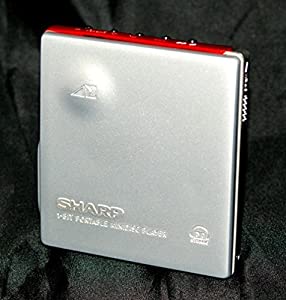 SHARP シャープ MD-DS8-R レッド ポータブルMDプレーヤー MDLP対応(中古品)