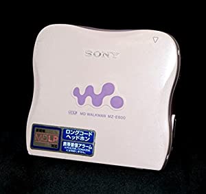 SONY ソニー MZ-E600-P ピンク ポータブルMDプレーヤー MDLP対応 （MD再生専用機/MDウォークマン）(中古品)