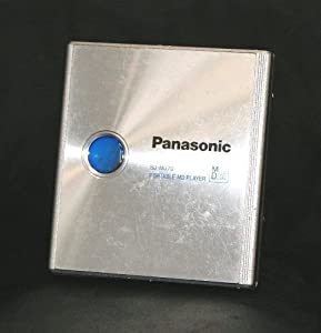 Panasonic パナソニック SJ-MJ70-S シルバー ポータブルMDプレーヤー （MD再生専用機/MDウォークマン）(中古品)