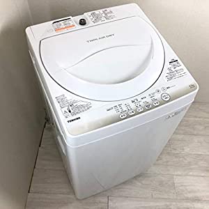 東芝 4.2kg 全自動洗濯機 グランホワイトTOSHIBA AW-4S2-W(中古品)