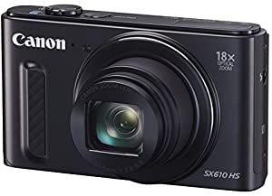 Canon デジタルカメラ PowerShot SX610 HS ブラック 光学18倍ズーム PSSX610HS(BK)(中古品)
