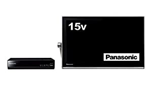 パナソニック 15v型 液晶 テレビ プライベート・ビエラ UN-15T5-K HDDレコーダー付 2015年モデル(中古品)