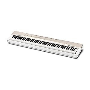 CASIO(カシオ) 88鍵盤 電子ピアノ Privia PX-160GD シャンパンゴールド(中古品)