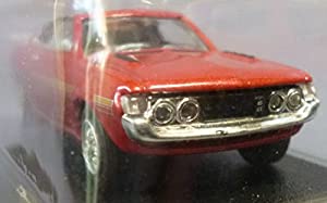 コナミ 1/64 絶版名車コレクション Vol,1 トヨタ セリカ 1600GT 型式TA22 1970 赤メタ(中古品)