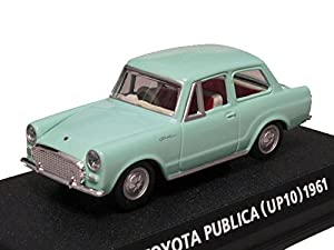 コナミ 1/64 絶版名車コレクション Vol,5 トヨタ パブリカ 型式UP10 1961 ライトグリーン(中古品)