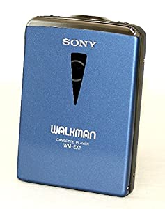 SONY ソニー WM-EX1 ブルー カセットウォークマン（ポータブルカセットプレーヤー） 再生専用機 Dolby NR装備(中古品)