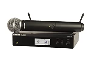 Shure BLX24R/SM58-H9 Wireless Vocal Rack Mount System with SM58 Handheld Microphone, H9 by Shure(中古品)