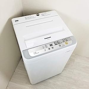 パナソニック 5.0〜6.9kg洗濯機 シルバー NA-F50B9-S(中古品)
