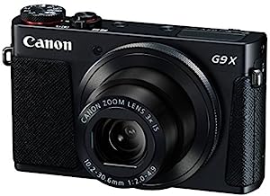 Canon デジタルカメラ PowerShot G9 X(ブラック) 光学3.0倍ズーム 1.0型センサー PSG9X(BK)(中古品)