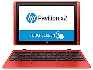HP Pavilion x2 10-n140TU スタンダードプラスモデル Office Mobile付き サンセットレッド T0Z74PA#ABJ(中古品)