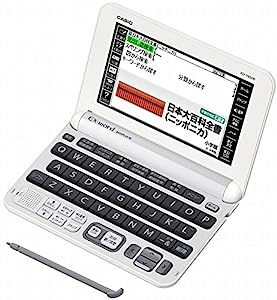カシオ 電子辞書 エクスワード 生活・教養モデル XD-Y6500WE ホワイト コンテンツ140(中古品)