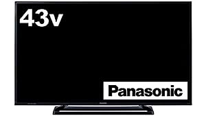 パナソニック 43V型 液晶テレビ ビエラ TH-43D300 フルハイビジョン USB HDD録画対応 2016年モデル(中古品)