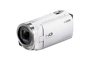ソニー SONY ビデオカメラ HDR-CX485 32GB 光学30倍 ホワイト Handycam HDR-CX485 WC(中古品)