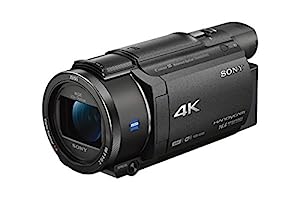 ソニー ビデオカメラ FDR-AX55 4K 64GB 光学20倍 ブラック Handycam FDR-AX55 BC(中古品)