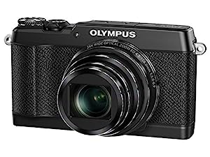 OLYMPUS コンパクトデジタルカメラ STYLUS SH-3 ブラック 光学式5軸手ぶれ補正 光学24倍 & 超解像48倍ズーム SH-3 BLK(中古品)