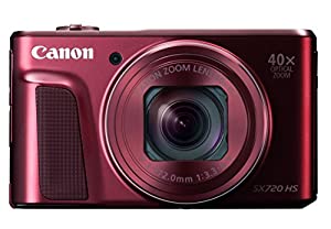 Canon デジタルカメラ PowerShot SX720 HS レッド 光学40倍ズーム PSSX720HSRE(中古品)