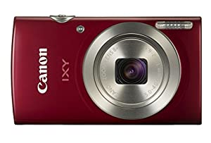 Canon デジタルカメラ IXY 180 レッド 光学8倍ズーム IXY180RE(中古品)