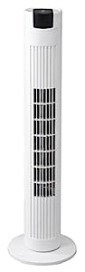 THREEUP スリーアップ スリム タワーファン リモコン付き ホワイト EFT-1603-WH(中古品)