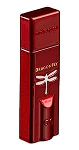 AudioQuest ヘッドホンアンプ・DAC DragonFly Red(中古品)
