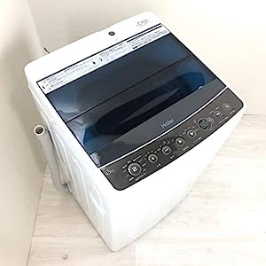 ハイアール 4.5kg 全自動洗濯機 ブラックHaier JW-C45A-K(中古品)