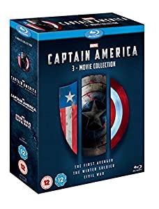 Captain America 1-3 Triplepack [Blu-ray] [Region Free](中古品)