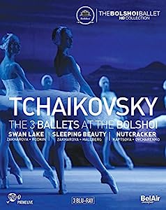 Tchaikovsky: 3 Ballets at the Bolshoi [Blu-ray](中古品)
