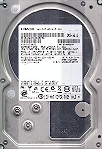 HGST Hitachi Ultrastar A7K2000 2TB SATA 3.5インチ 内蔵型HDD HUA722020ALA330(中古品)