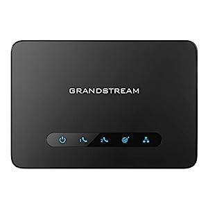 Grandstream HT812 VoIPアダプタ ATA 2-FXS Gigabit NATルータ [国内正規品](中古品)