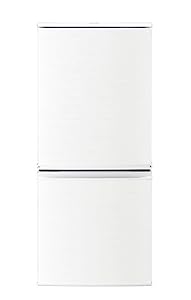 シャープ 冷蔵庫 小型 2ドア つけかえどっちもドア 137L ホワイト SJ-D14C-W(中古品)