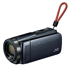 JVCKENWOOD JVC ビデオカメラ Everio R 防水 防塵 32GB アイスグレー GZ-R470-H(中古品)